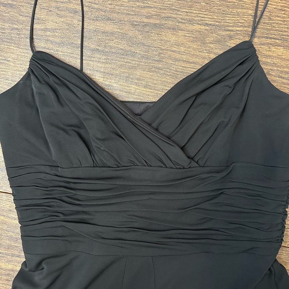Anne Klein Strapless Black Dress